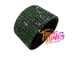 1" Ponytail Cuff - Forest Green