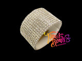 1" Ponytail Cuff - Crystal Sparkle