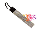 1" Ponytail Cuff - Crystal AB