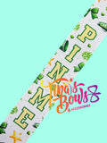 Pin Me Ribbons - Green Cheer (Large)