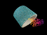 1.5" Ponytail Cuff - Aqua Mist