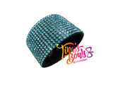1" Ponytail Cuff - Aqua Mist