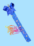 Pin Me Ribbons - Blue Cheer (Small)