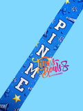 Pin Me Ribbons - Blue Cheer (Small)
