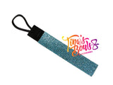 1" Ponytail Cuff - Aqua Mist