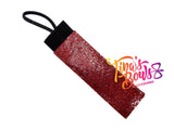 1.5" Ponytail Cuff - Garnet