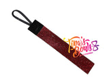 1" Ponytail Cuff - Garnet
