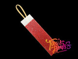 1.5" Ponytail Cuff - Ruby Red