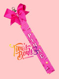 Pin Me Ribbons - Hot Pink Cheer (Small)