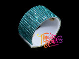 1" Ponytail Cuff - Aqua Mist