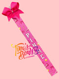 Pin Me Ribbons - Hot Pink Cheer (Large)