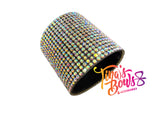 1.5" Ponytail Cuff - Crystal AB