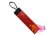 1.5" Ponytail Cuff - Ruby Red