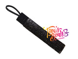 1" Ponytail Cuff - Midnight Black