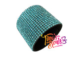 1.5" Ponytail Cuff - Aqua Mist