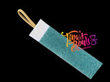 1.5" Ponytail Cuff - Aqua Mist