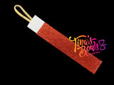 1" Ponytail Cuff - Sunset Orange