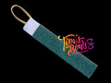 1" Ponytail Cuff - Aqua Mist