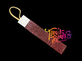 1" Ponytail Cuff - Garnet