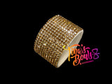 1" Ponytail Cuff - Champagne Gold